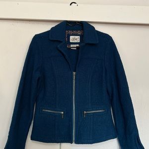 Wool jacket size petite small